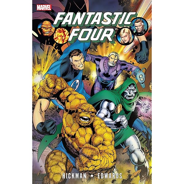コミック・アニメ Fantastic Four  4 Amazon.com: Fantastic Four By Jonathan Hickman Vol. 4